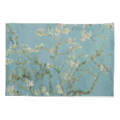 Mandelbaum in Blüte von Vincent Van Gogh Kissenbezug (Rückseite)