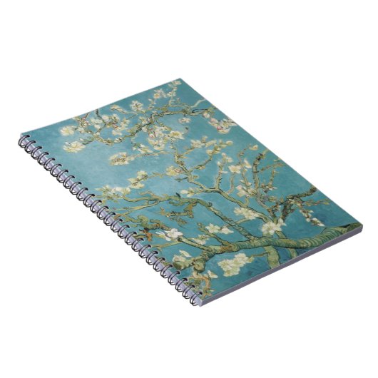 Mandelbaum in Blüte von Vincent Van Gogh Notizblock (Rechte Seite)