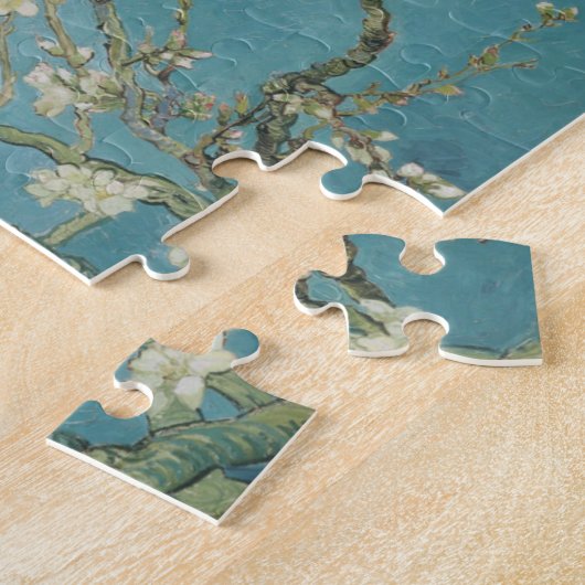 Mandelbaum in Blüte von Vincent Van Gogh Puzzle (Seite)