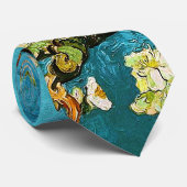 Mandelbaum-schöne Kunst Van Gogh blühende Krawatte (Gerollt)