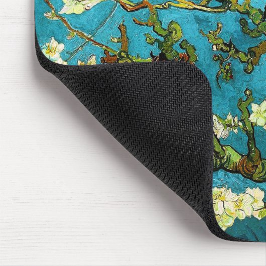 Mandelbaum-schöne Kunst Van Gogh blühende Mousepad (Ecke)