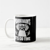 Mandelbaums Gym Funny Bodybuilding Gym Workout Gi Kaffeetasse (Links)