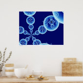 Mandelblasen Poster (Küche)