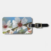 Mandelblüte Gepäckanhänger (Vorderseite horizontal)