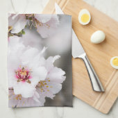 Mandelblüte Geschirrtuch (Viertel Falte)