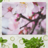 Mandelblüte Geschirrtuch (Gefaltet)