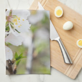 Mandelblüte Geschirrtuch (Viertel Falte)