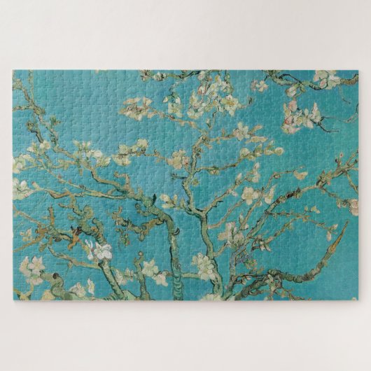 Mandelblüte, Ölmalerei, Vincent Van Gogh Puzzle (Horizontal)