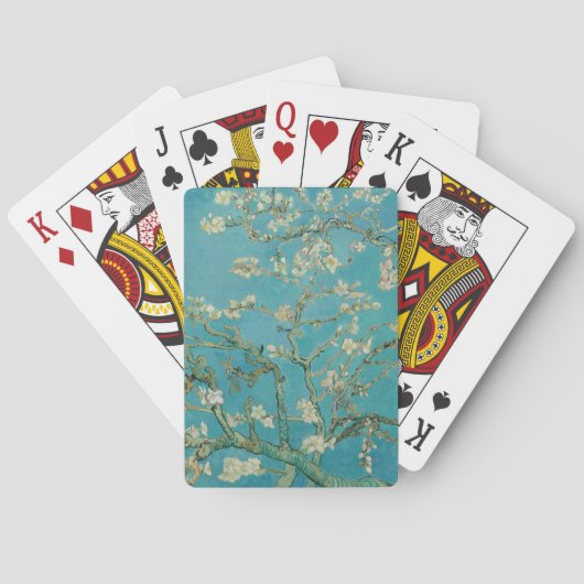 Mandelblüte, Ölmalerei, Vincent Van Gogh Spielkarten (Rückseite)