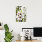 Mandelblüte Poster (Heimbüro)