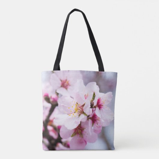 Mandelblüte Tasche (Rückseite)