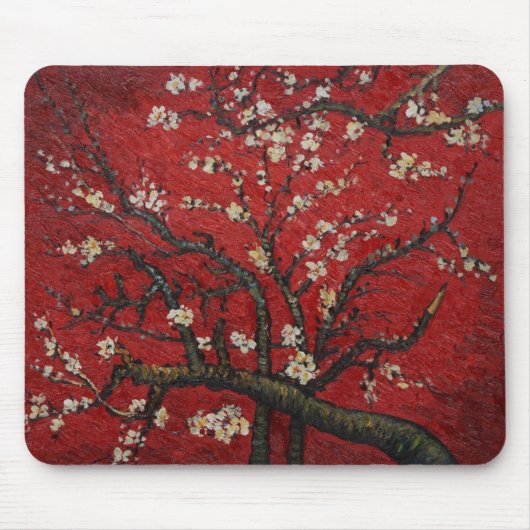 Mandelblüte Vincent Van Gogh Mousepad (Vorne)