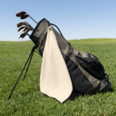 Mandelblüte (Vollfarbe) Golfhandtuch (Gras)