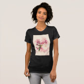Mandelblüten Art T-Shirt (Vorne ganz)