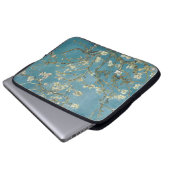 Mandelblüten, berühmte Malerei Laptopschutzhülle (Vorne Knopf)