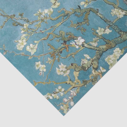 Mandelblüten, berühmte Malerei Seidenpapier (Ausschnitt)