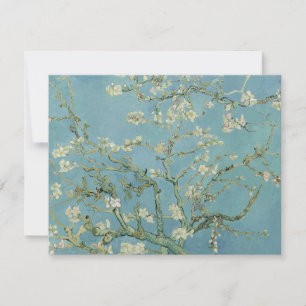Mandelblüten Gemälde von Van Gogh Dankeskarte