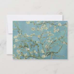 Mandelblüten Gemälde von Van Gogh Dankeskarte