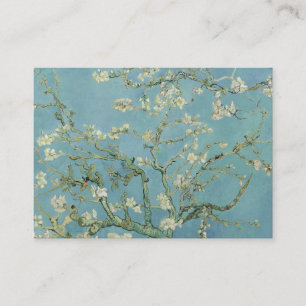 Mandelblüten Gemälde von Van Gogh Visitenkarte
