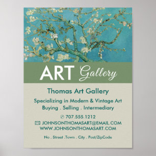 Mandelblüten, Van Gogh, Kunsthändler, Galerie Poster