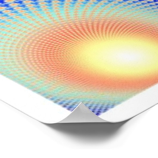 Mandelbrot #1 poster (Ecke)