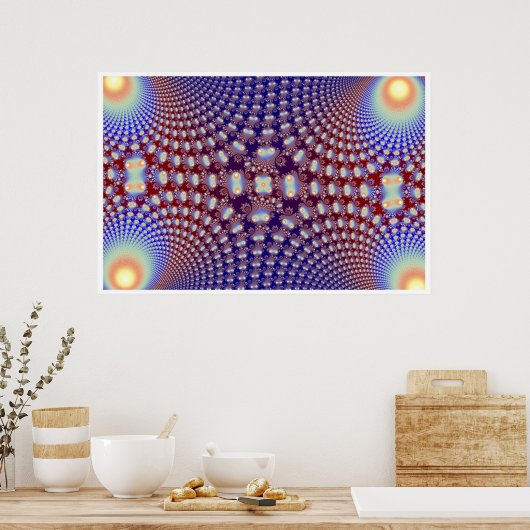 Mandelbrot #1 poster (Küche)