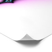 Mandelbrot 5 poster (Ecke)