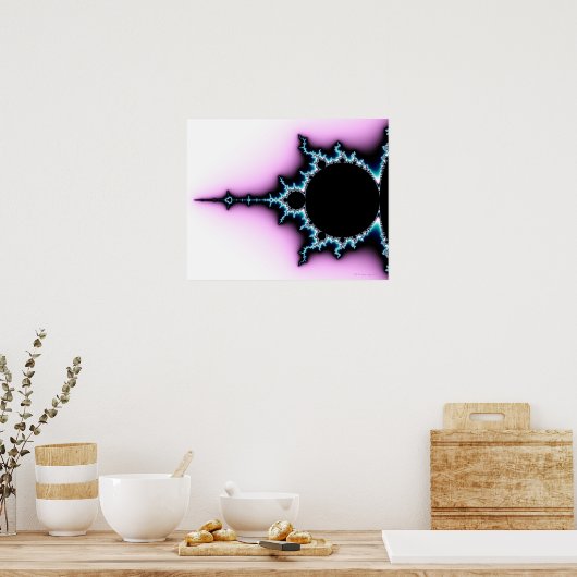 Mandelbrot 5 poster (Küche)