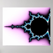 Mandelbrot 5 poster (Vorne)