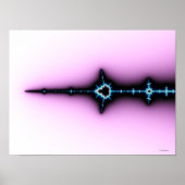 Mandelbrot 6 poster (Vorne)