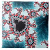 Mandelbrot 7 fliese (Vorderseite)