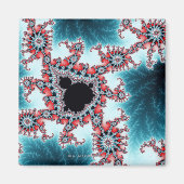 Mandelbrot 7 magnet (Vorne)