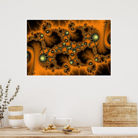 Mandelbrot #9 poster (Küche)