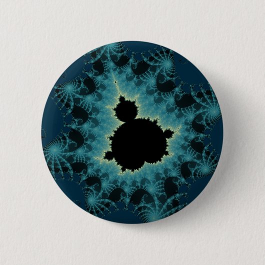 Mandelbrot Button (Vorderseite)
