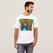 Mandelbrot Chickadee T-Shirt (Vorne ganz)