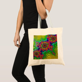 Mandelbrot Color Explosion Budget Tasche