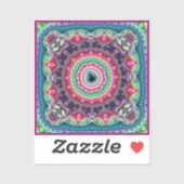 Mandelbrot Design Aufkleber (Blatt)