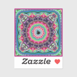 Mandelbrot Design Aufkleber