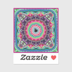 Mandelbrot Design Aufkleber