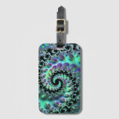 Mandelbrot Discovery Gepäcktag Gepäckanhänger (Vorderseite Vertikal)