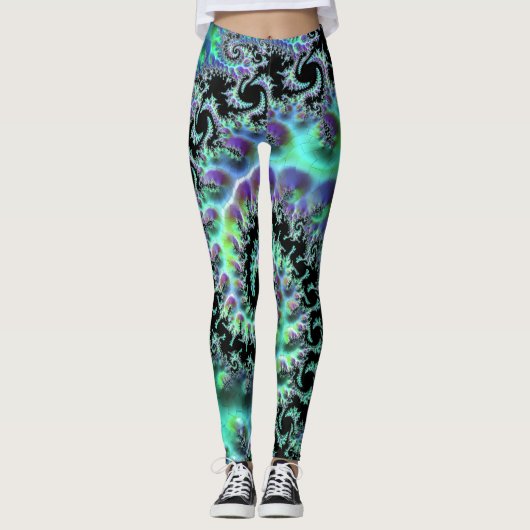 Mandelbrot Discovery Leggings (Vorderseite)