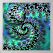 Mandelbrot Discovery mit Sphere Poster (Vorne)