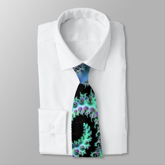Mandelbrot Discovery Neck Tie Krawatte (Gebunden)