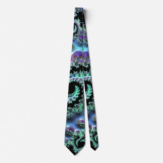 Mandelbrot Discovery Neck Tie Krawatte (Vorderseite)