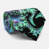 Mandelbrot Discovery Neck Tie Krawatte (Gerollt)