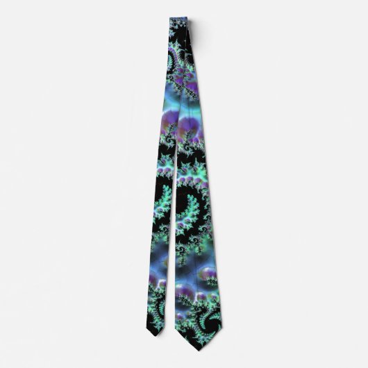 Mandelbrot Discovery Neck Tie Krawatte (Rückseite)
