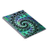 Mandelbrot Discovery Spiral Notebook Notizblock (Rechte Seite)