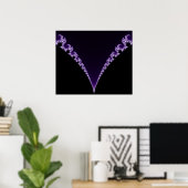 Mandelbrot Elephants Poster (Heimbüro)