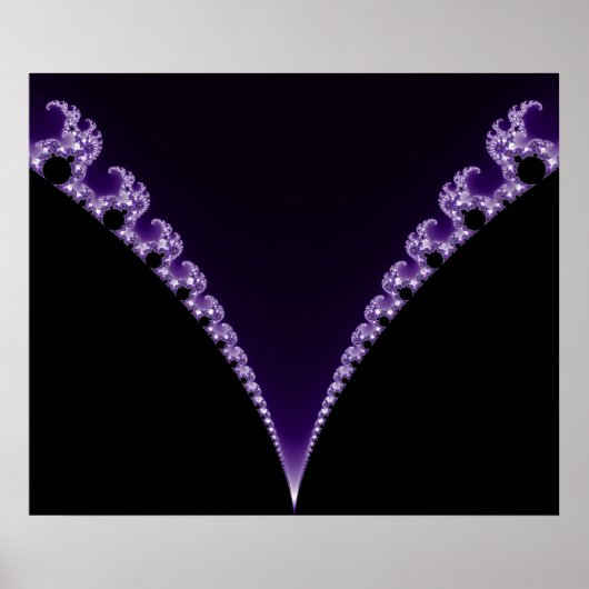 Mandelbrot Elephants Poster (Vorne)