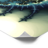 Mandelbrot Fractalscape Poster (Ecke)
